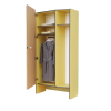 Шкаф для верхней одежды персонала во входную группу из коллекции мебели «НЕГА» (желтый) - «globural.ru» - Салават