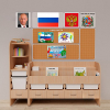Уголок патриотического воспитания для дошкольников "Россия" Стандартный - «globural.ru» - Салават