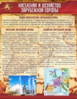 Стенд "Населения и хозяйство Зарубежной Европы" - «globural.ru» - Салават