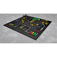 Соревновательное поле с элементами MakeX Stater Arenas Kit - «globural.ru» - Салават