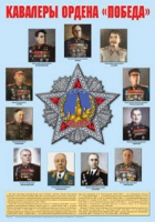 Плакат "Кавалеры ордена «Победа»" - «globural.ru» - Салават