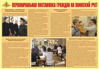 Плакат "Первоначальная постановка граждан на воинский учет" - «globural.ru» - Салават