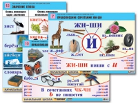 Комплект таблиц для начальной школы "Обучение грамоте. Письмо и развитие речи" - «globural.ru» - Салават