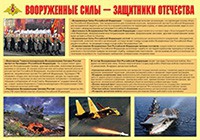 Плакат "Вооруженные Силы – защитники Отечества" - «globural.ru» - Салават