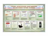 Стенды "Учебно-практическое оборудование по оказанию первой помощи" - «globural.ru» - Салават
