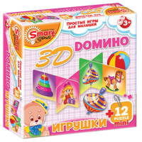 Комплект развивающих игр 3-5 лет. 3D домино (3-5 лет) - «globural.ru» - Салават