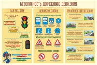 Стенд "Безопасность дорожного движения" (вариант 1) - «globural.ru» - Салават
