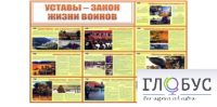 Стенд "Уставы закон жизни воинов" - «globural.ru» - Салават