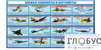 Стенд "Боевые самолеты и вертолеты" - «globural.ru» - Салават