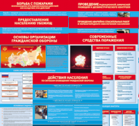 Комплект таблиц Основы гражданской обороны МЧС РФ (13 штук)	 - «globural.ru» - Салават