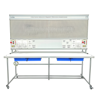 Учебный комплект лабораторного оборудования «Рабочее место электромонтажника» исполнение стендовое, монтажная панель - «globural.ru» - Салават