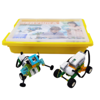 Набор для занятий робототехникой Ведушка с пластиковым боксом для хранения деталей - «globural.ru» - Салават