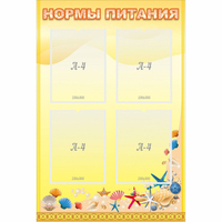 Стенд "Нормы питания" - «globural.ru» - Салават
