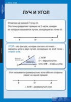 Математика Геометрия 7 класс (комплект таблиц) - «globural.ru» - Салават