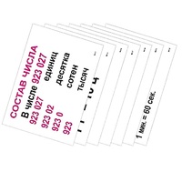 Опорные таблицы по математике 3 класс - «globural.ru» - Салават