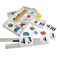 Счетная лесенка (ламинированная, с магнит. креплением) - «globural.ru» - Салават