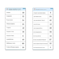 Комплект карточек (10) "Обучающий калейдоскоп. Умножение на 3, 4 и 6" - «globural.ru» - Салават
