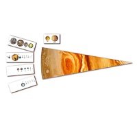 Модель-аппликация "Сравнительные размеры Солнца, планет и их спутников" - «globural.ru» - Салават