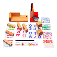 Игровой набор Фребеля "Календарь настольный" - «globural.ru» - Салават