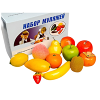 Набор муляжей фруктов 12 штук - «globural.ru» - Салават