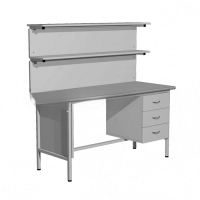 Стол лабораторный демонстрационный с надстройкой  - «globural.ru» - Салават