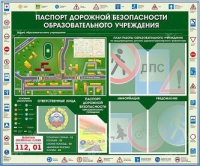 Стенд-уголок "Паспорт дорожной безопасности образовательного учреждения" - «globural.ru» - Салават