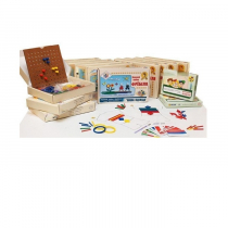 Игровой набор Фребеля "Комплект для детей 4-5 лет" - «globural.ru» - Салават