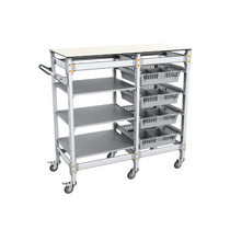 Тележка 2-х секционная для учебных наборов и цифровых лабораторных комплексов SenseDisc - «globural.ru» - Салават