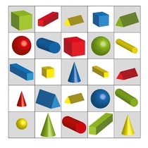 Коврик для логобота Пчелка "Фигуры" - «globural.ru» - Салават