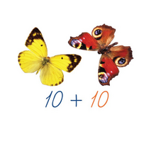 Счетный материал на магнитах "Бабочки-2". - «globural.ru» - Салават