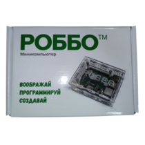 Роботехнический конструктор РОББО "Учебный миникомпьютер  с набором ПО" - «globural.ru» - Салават