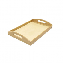 Средний поднос с фигурной ручкой. - «globural.ru» - Салават