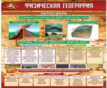 Стенд "Физическая география. Литосфера" (вариант 1) - «globural.ru» - Салават