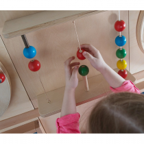 Тактильно-развивающая панель «Магнитные шарики» (вариант 1) - «globural.ru» - Салават