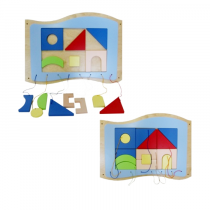 Дидактическая панель "Собери домик" - «globural.ru» - Салават
