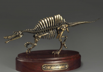 Модель скелета динозавра Spinosaurus - «globural.ru» - Салават