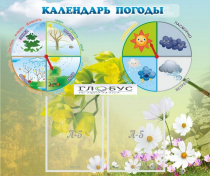 Стенд "Календарь погоды" - «globural.ru» - Салават