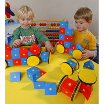 Набор Магнитные блоки 3D - «globural.ru» - Салават