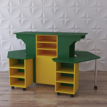 Модульный стеллаж "Весёлые занятия" - «globural.ru» - Салават