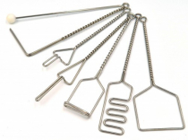 Комплект "Постановочные зонды с витыми ручками шариковый зонд на тонкой ручке" (7 штук) - «globural.ru» - Салават