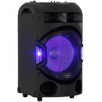 Переносная мобильная акустическая система с возможностью подключения микрофона и проигрывания аудиофайлов с флеш-накопителя мощностью не менее 250 Вт - «globural.ru» - Салават