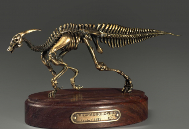 Модель скелета динозавра Parasaurolophus  - «globural.ru» - Салават