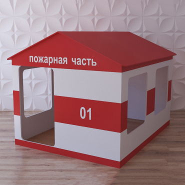 Детский игровой домик «Пожарная служба» - «globural.ru» - Салават