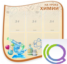 Стенд "На уроке химии" (вариант 2) - «globural.ru» - Салават