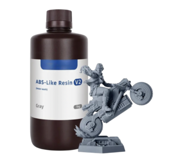 Фотополимерная смола ABS-Like Resin V2 Water-Washable цвет в ассортименте - «globural.ru» - Салават