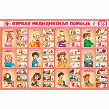 Стенд "Первая помощь" - «globural.ru» - Салават