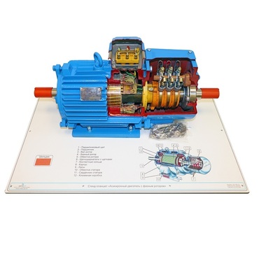 Стенд-планшет «асинхронный двигатель с фазным ротором» - «globural.ru» - Салават