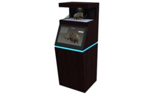 Голографическая 3D пирамида с сенсорным монитором "Классик" - «globural.ru» - Салават