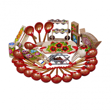 Набор шумовых инструментов (в том числе: треугольник, набор колокольчиков) - «globural.ru» - Салават