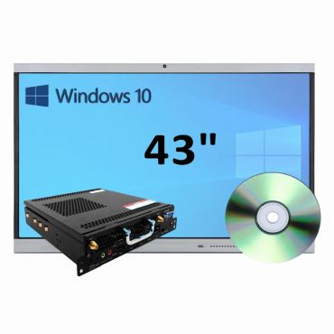 Интерактивная панель 43" (встроенный ПК, Win10) - «globural.ru» - Салават